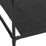 Voir la diapositive 2 : ATMOSPHERA Portant à Vêtements Avec 6 Étagères  Intissa  160cm Noir
