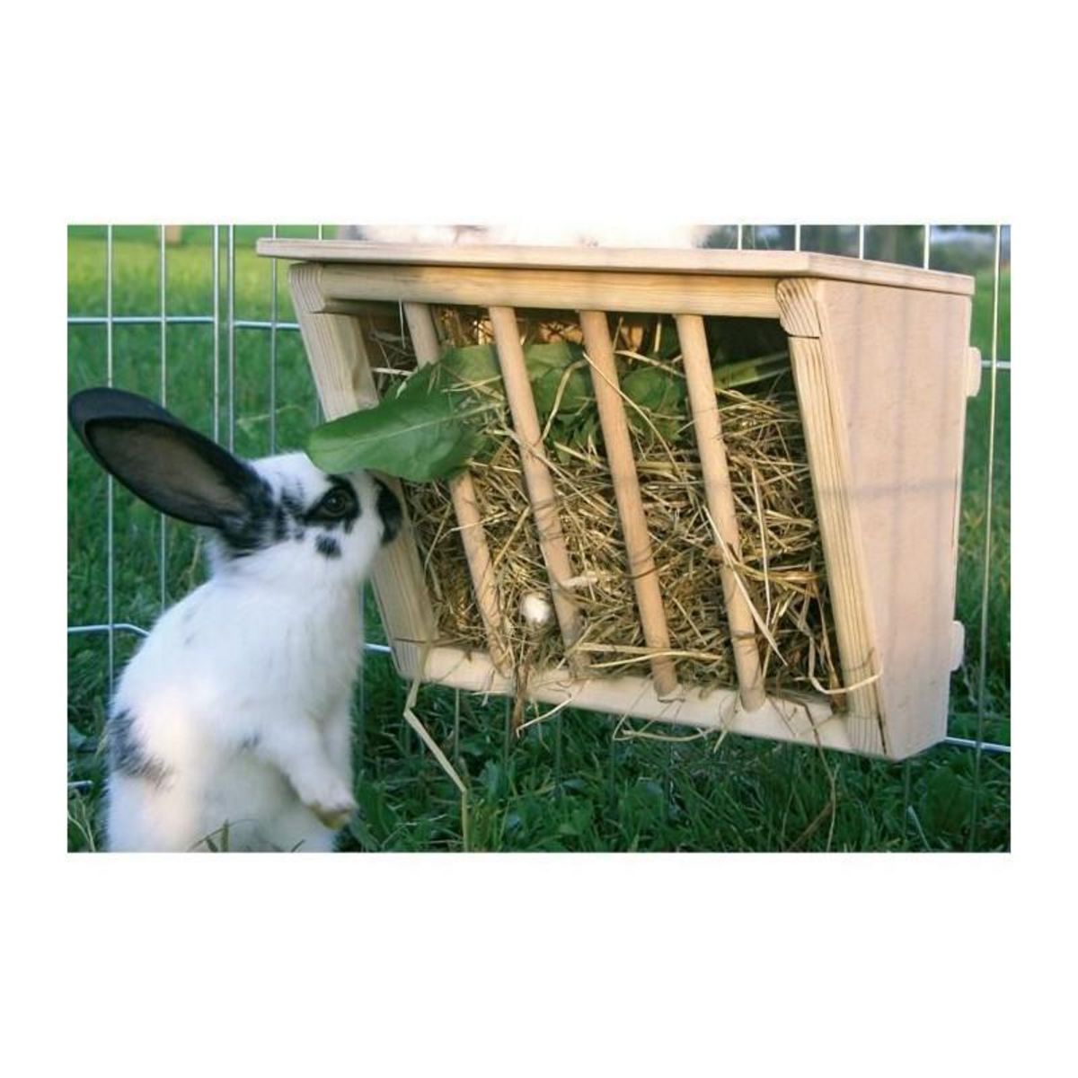 KERBL KERBL Ratelier a foin avec etage 25x17x20cm - Pour rongeur