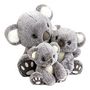 Voir la diapositive 2 : Histoire D'Ours Peluche Koala gris - 18 cm HO2968