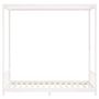 Voir la diapositive 4 : VIDAXL Cadre de lit pour enfants blanc 90x190 cm bois de pin massif