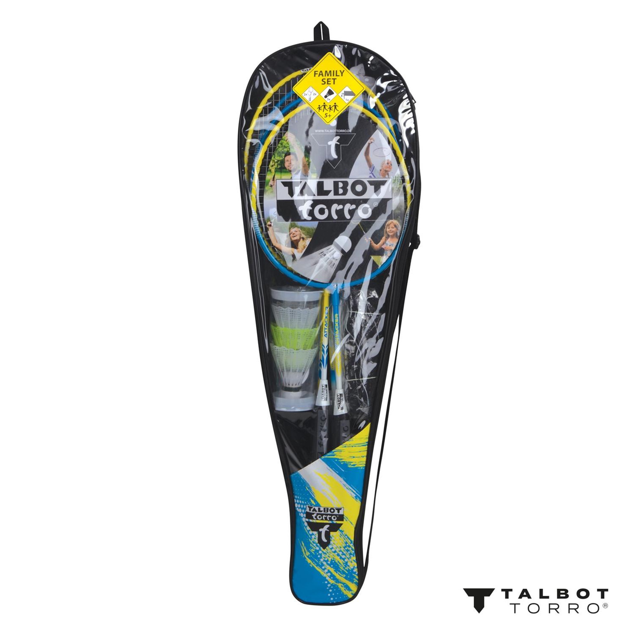 Voir la diapositive 2 : SCHILDKRÖT FUN SPORT Talbot-Torro Set de Badminton Famille