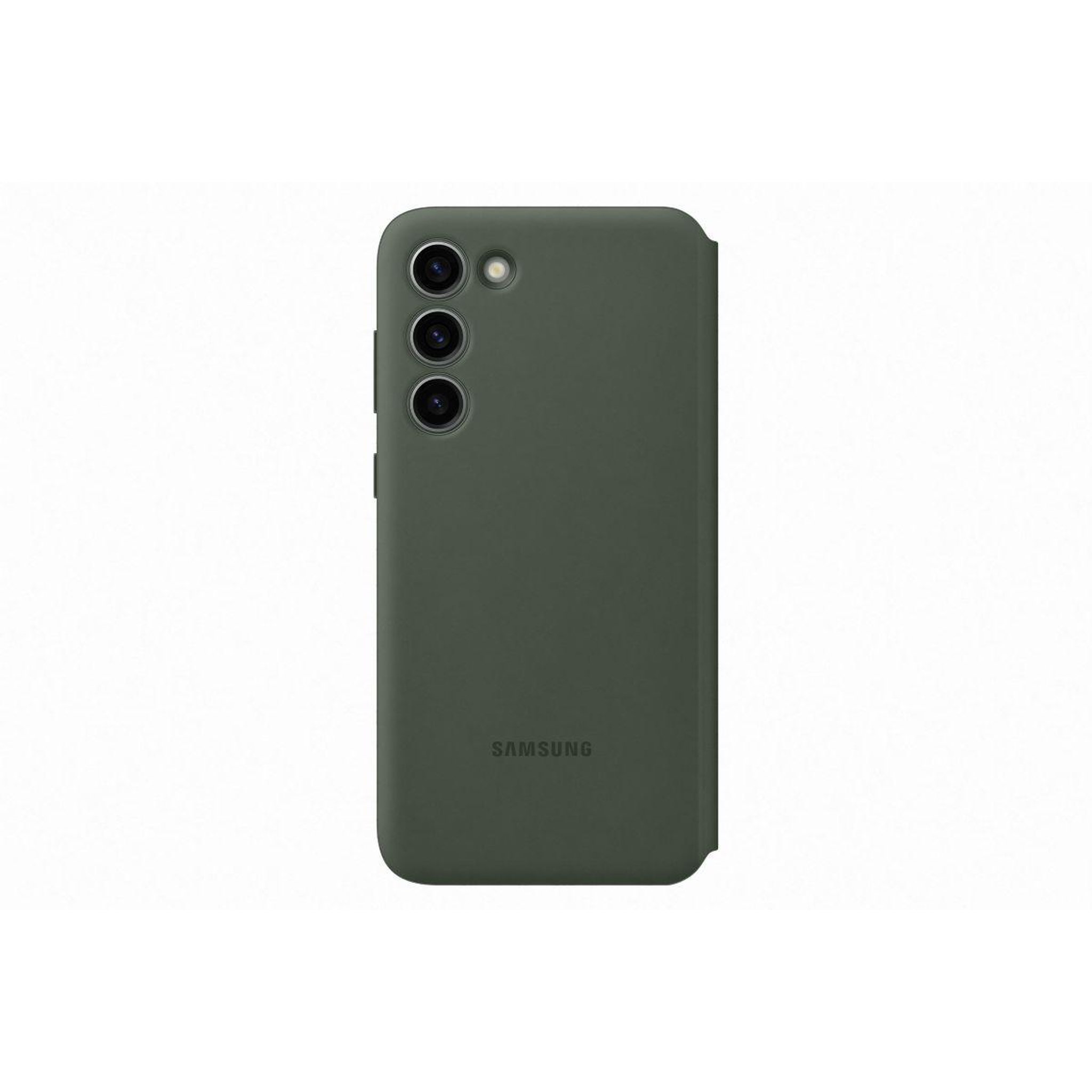 Voir la diapositive 3 : Samsung Etui s23+ smart view porte-carte khaki
