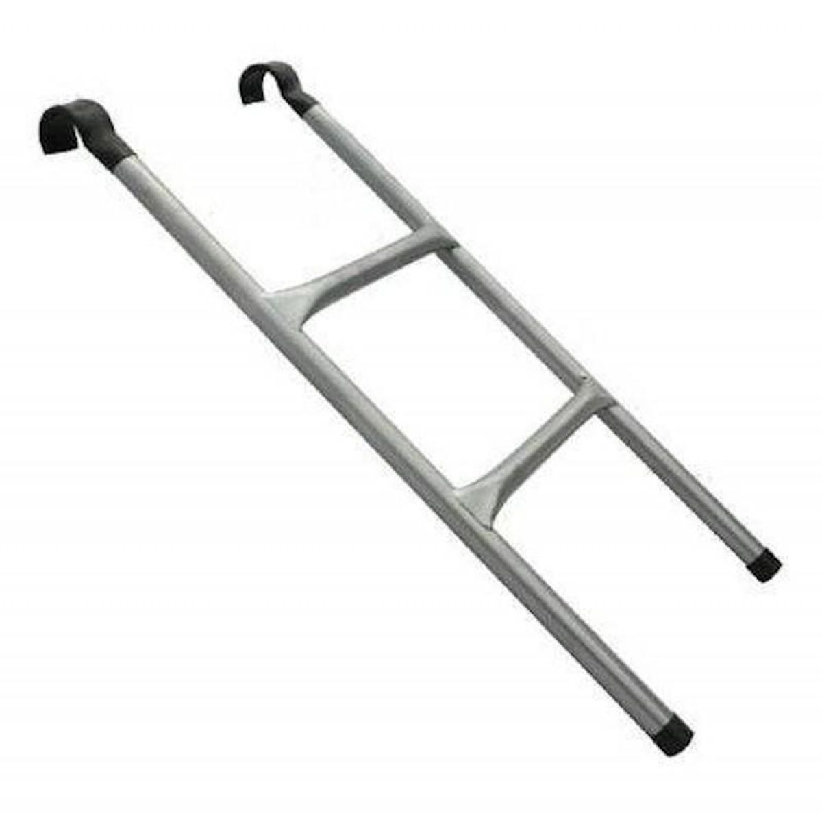 JUMP4FUN Trampoline pour enfant 10Ft ø305cm avec coussin de protection Bleu, Echelle et Filet de sécurité