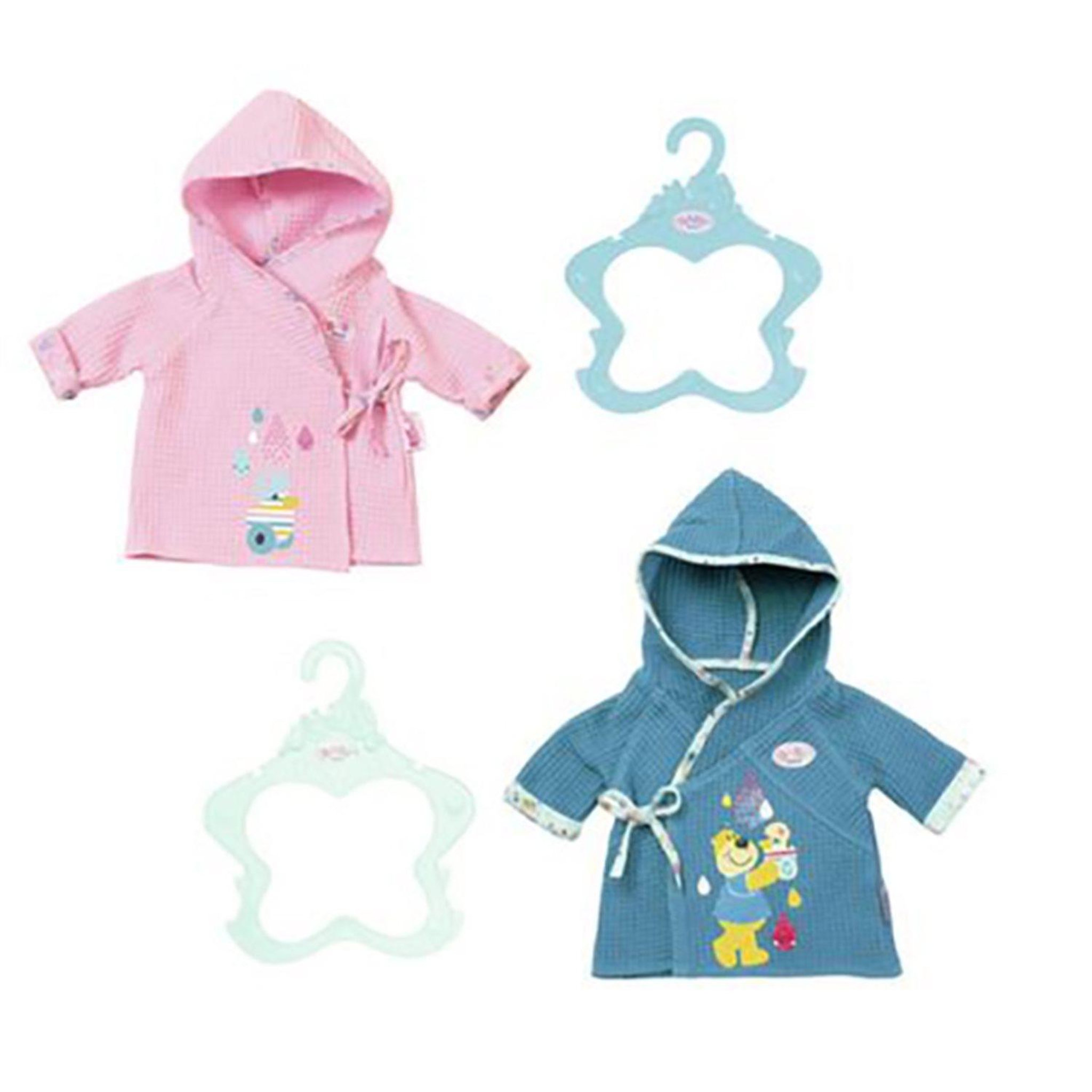 Zapf Creation BABY Born Peignoir pour poupée de 43cm