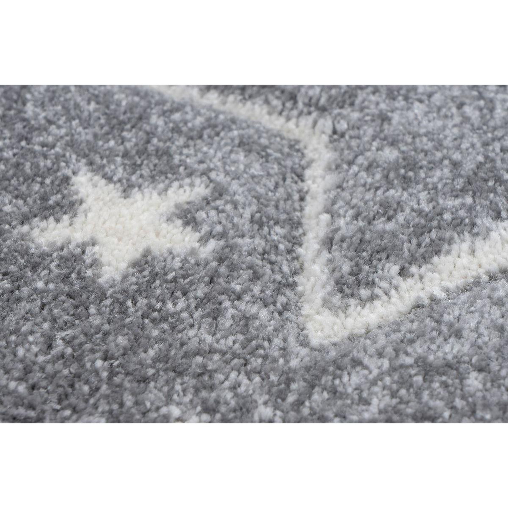Voir la diapositive 3 : Paris Prix Tapis de Chambre Enfant Étoiles  Tamworth  Argent