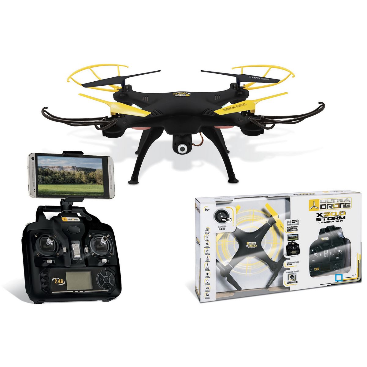 MONDO Ultra drone X30,0 Storm + Caméra Wifi