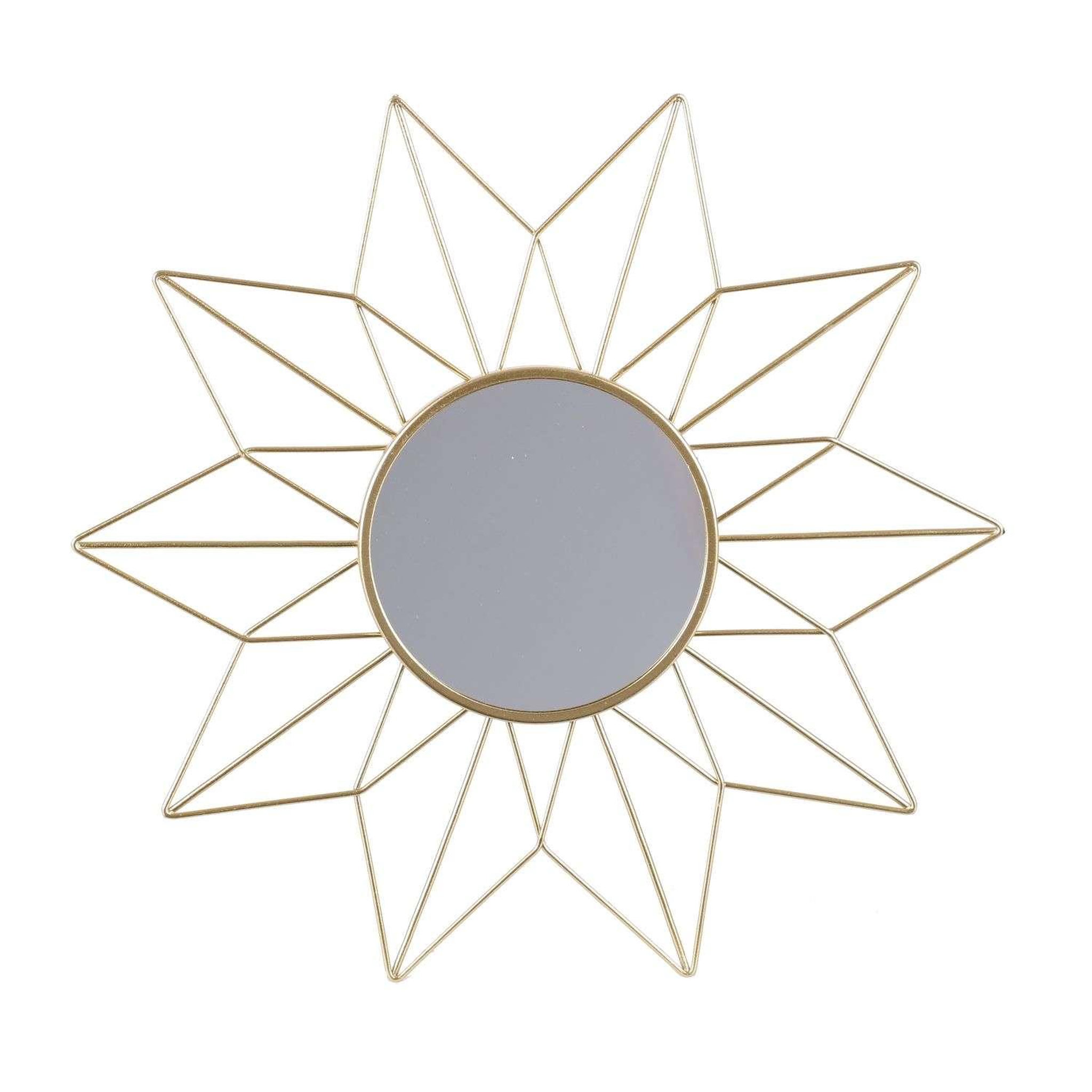 Voir la diapositive 4 : DIVERS Set de 3 miroirs gold home - doré