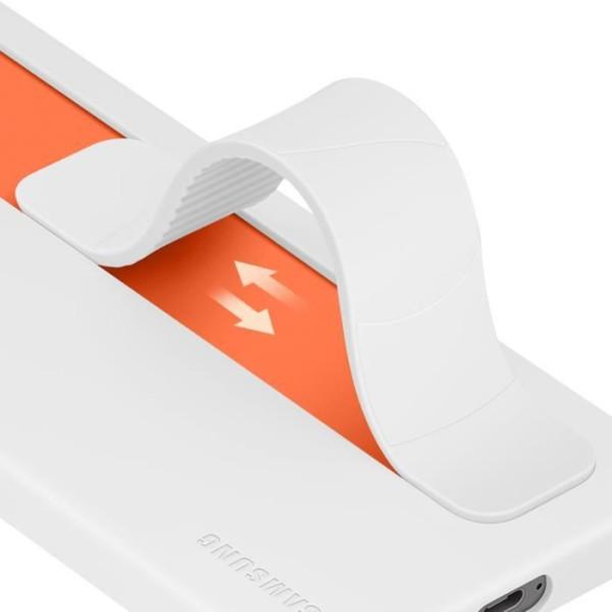 Voir la diapositive 3 : Samsung Coque avec laniere et support Galaxy S25+ Blanc