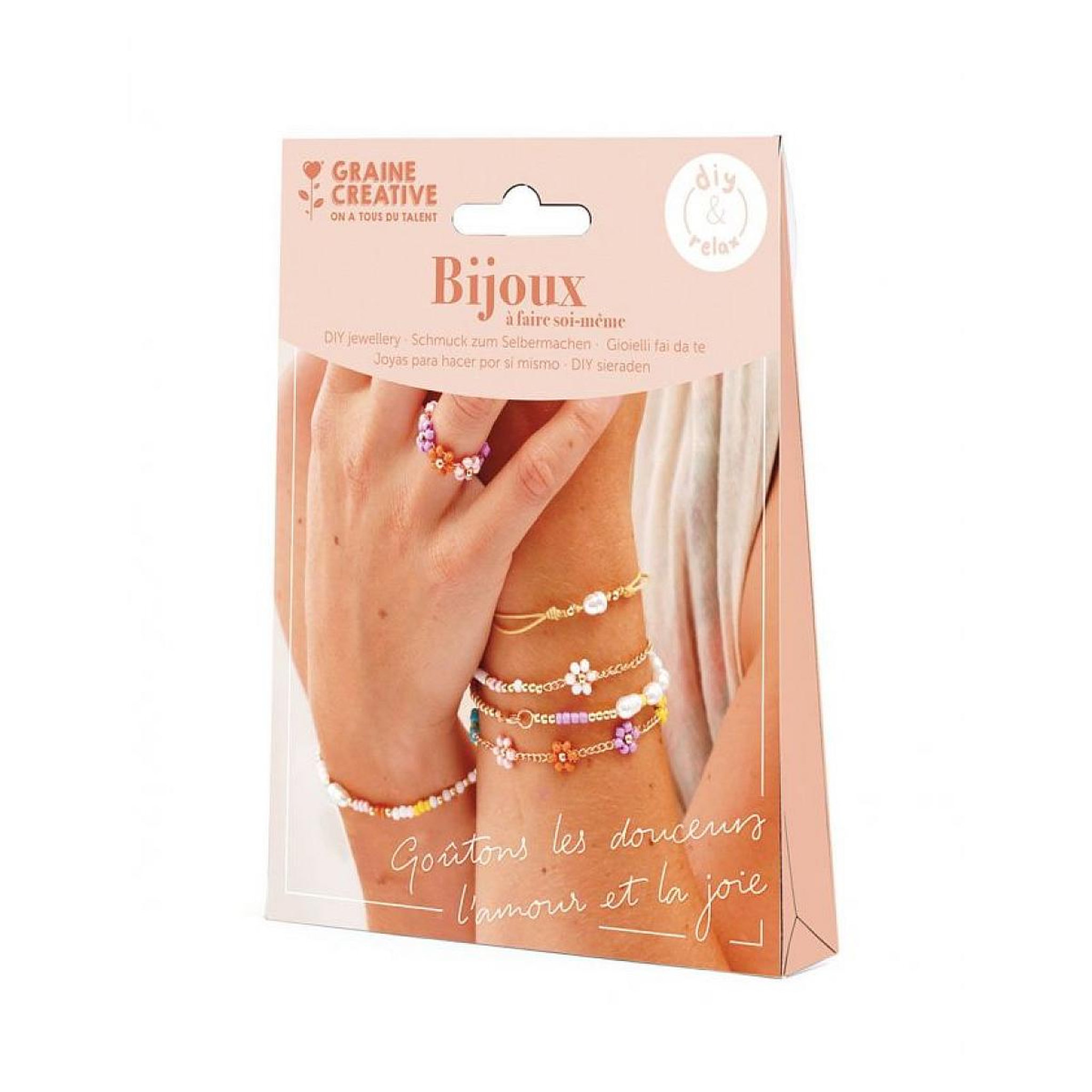 Graine créative Kit de bijoux de perles et nacre
