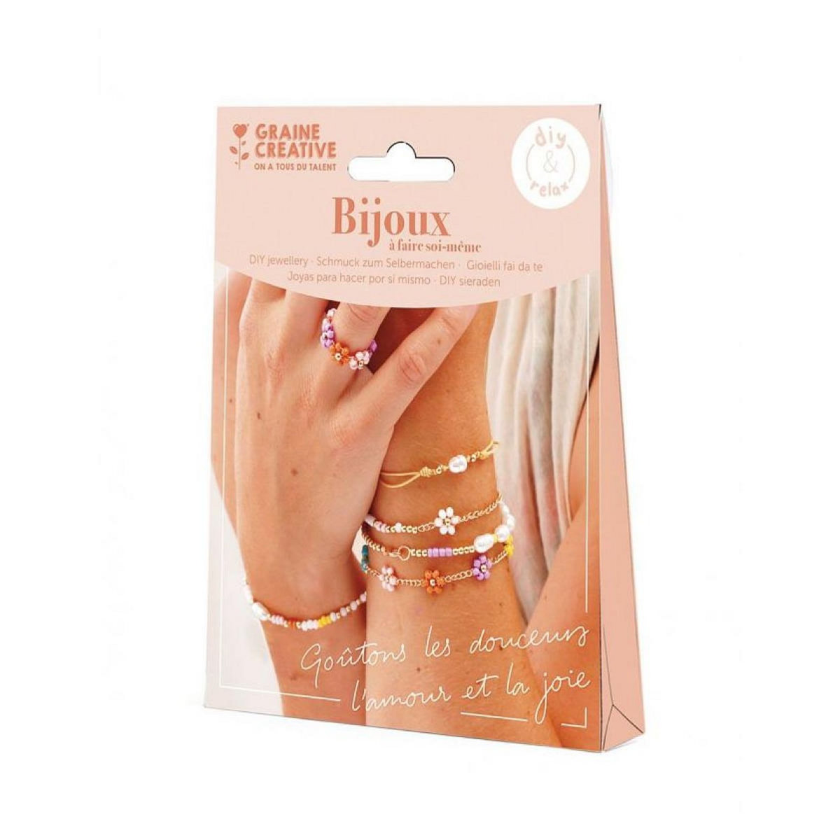 Graine créative Kit de bijoux de perles et nacre