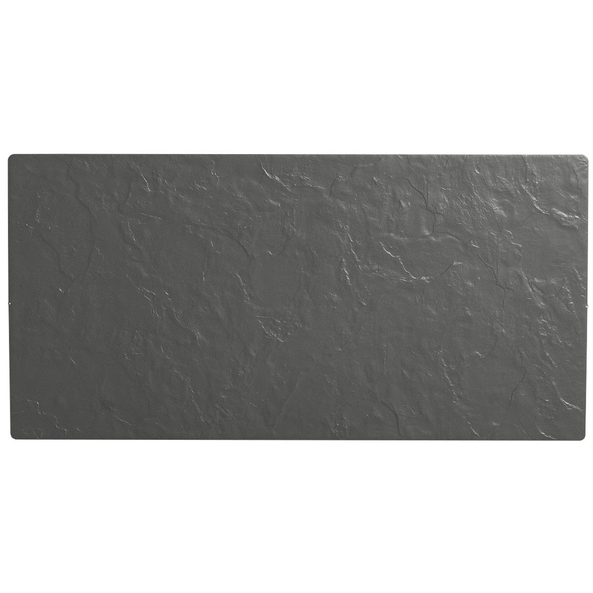 MAZDA Radiateur électrique 2000W pierre naturelle Dual Kherr - Ardoise noire