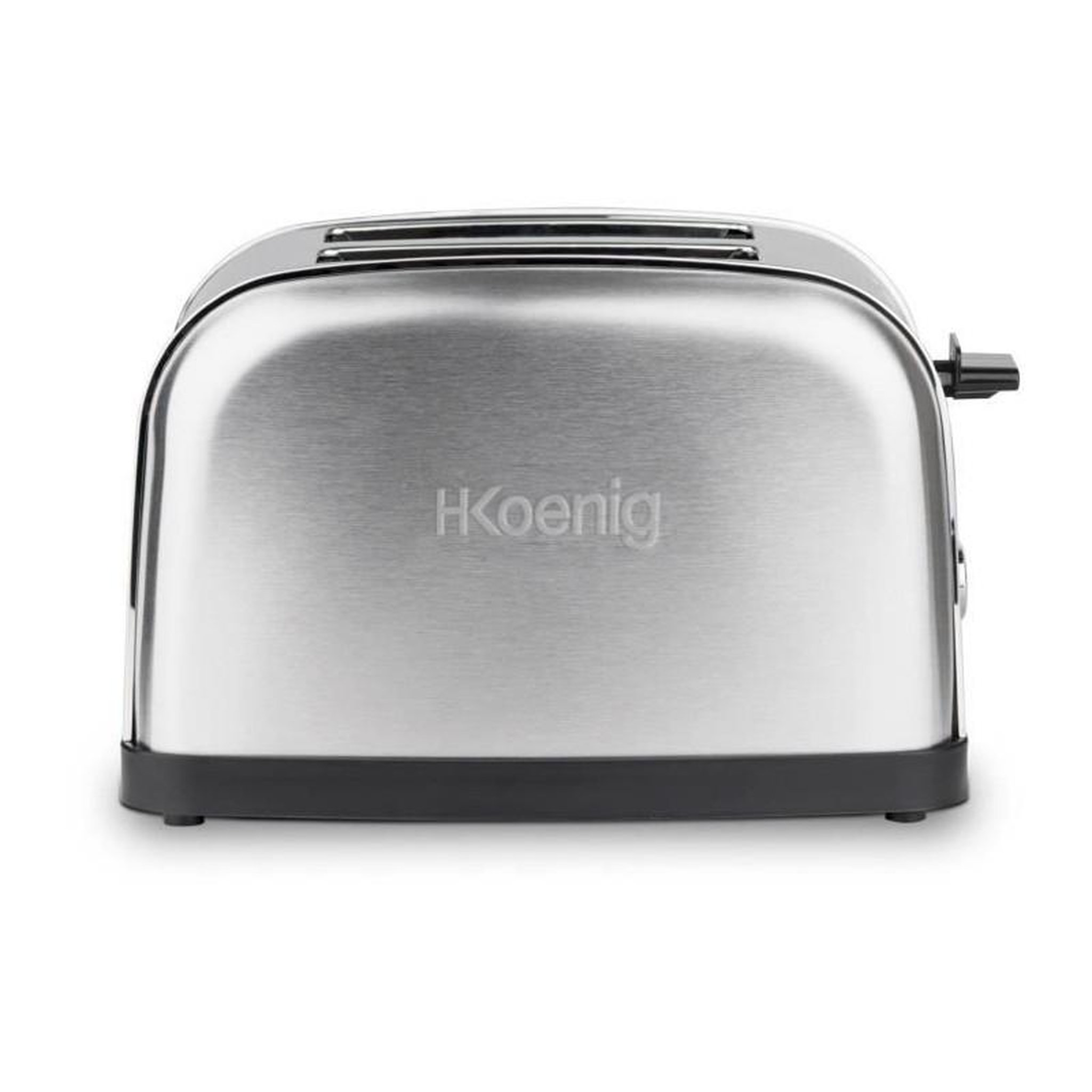 Voir la diapositive 2 : HKOENIG Grille-pain deux tranches - HKoeNIG - TOS7 - 850 W - Acier inoxydable