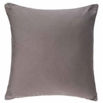 ATMOSPHERA Coussin Déhoussable  Jovi  38x38cm Gris Clair