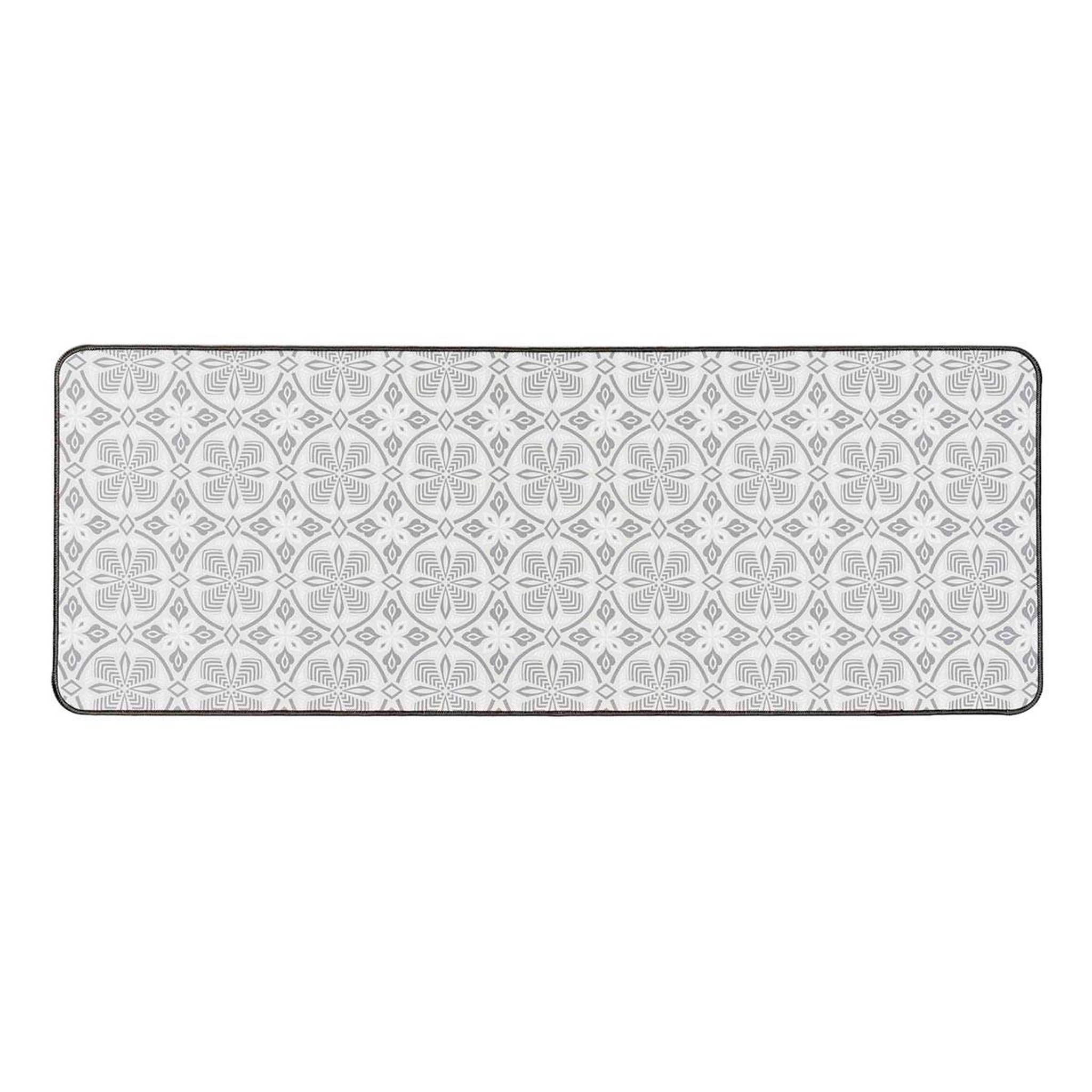 Douceur d'Intérieur Tapis déco imprimé  joan  45x120cm naturel