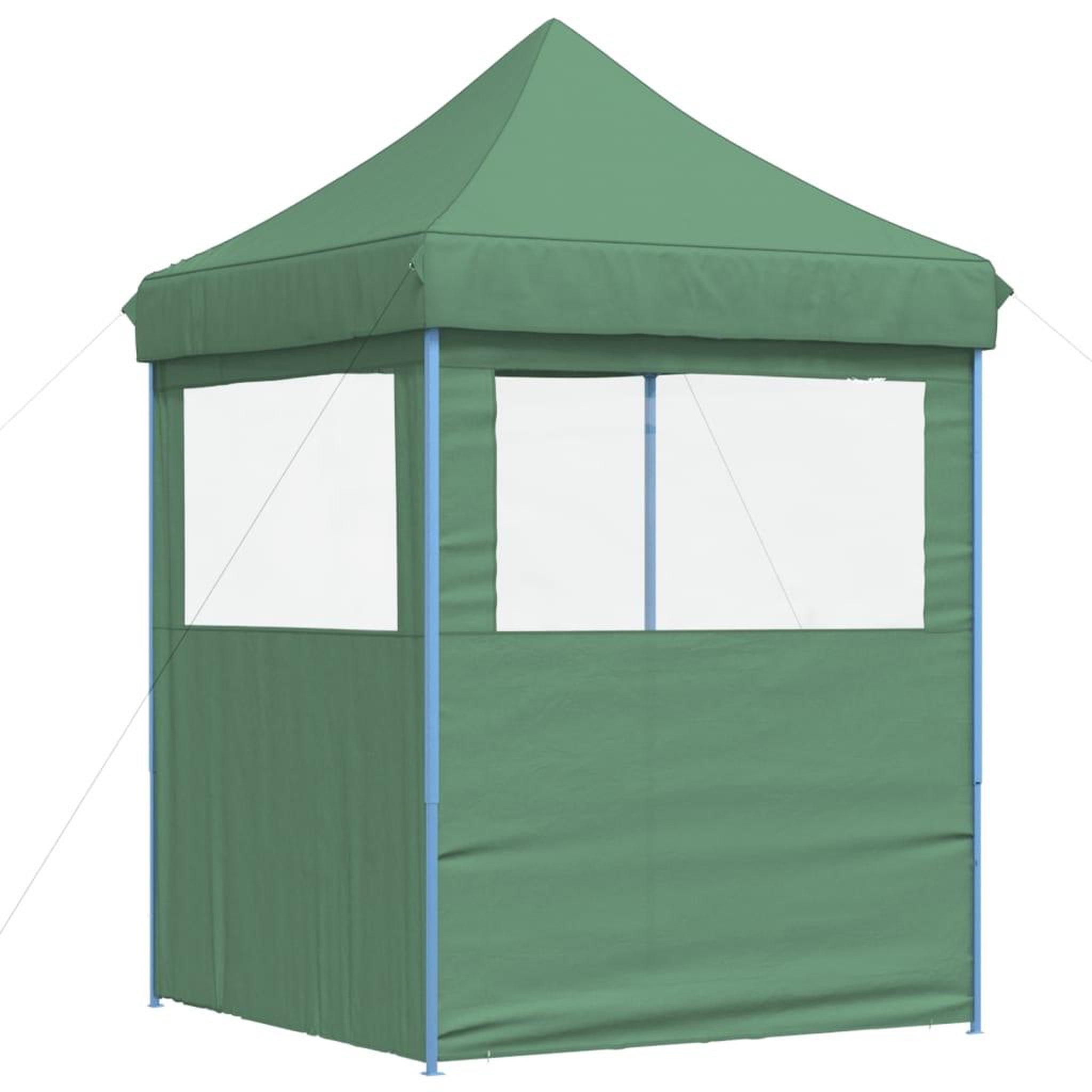 Voir la diapositive 5 : VIDAXL Tente de reception pliable escamotable 2 parois laterales vert