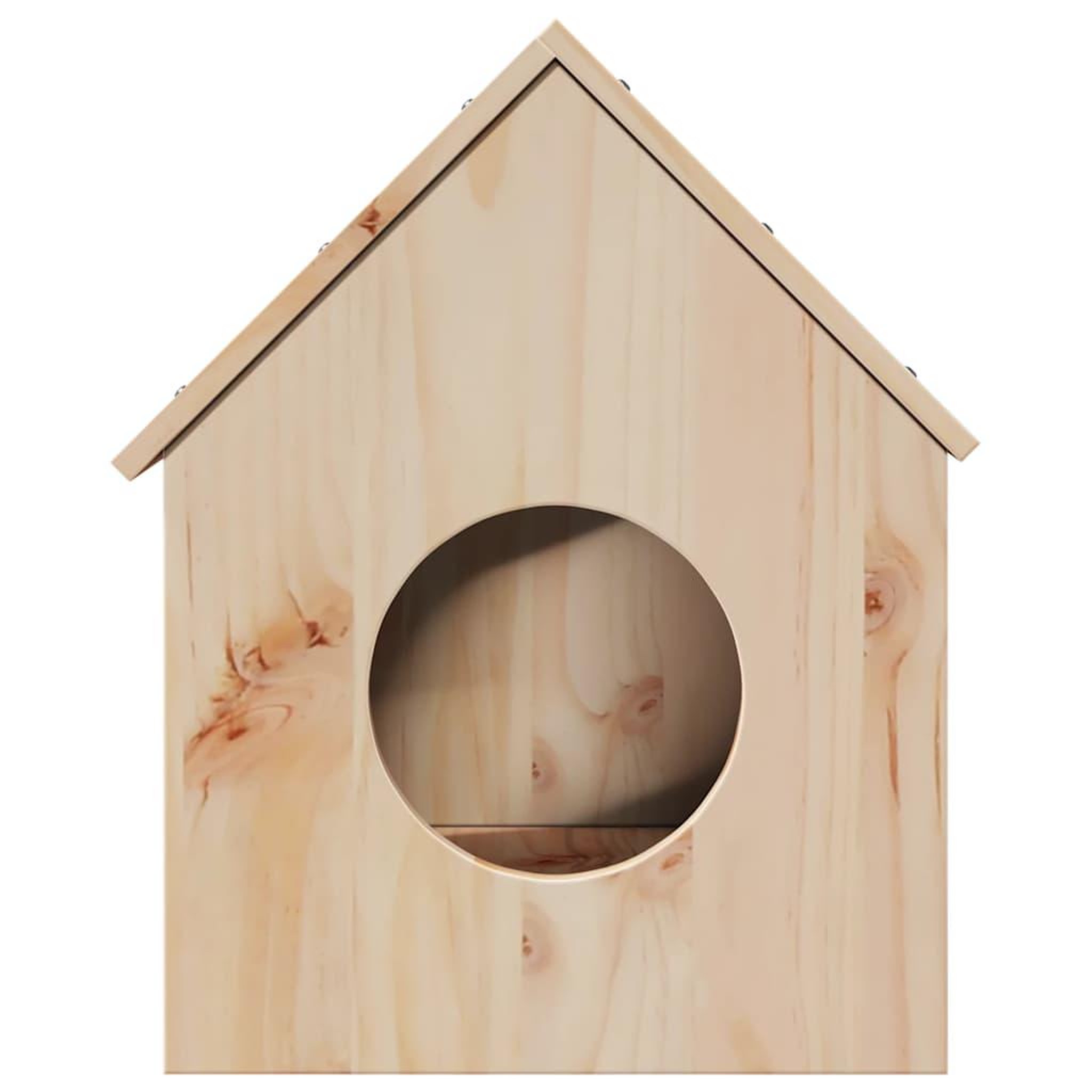 Voir la diapositive 3 : VIDAXL Maison pour chat 41x50x50 cm bois de pin massif