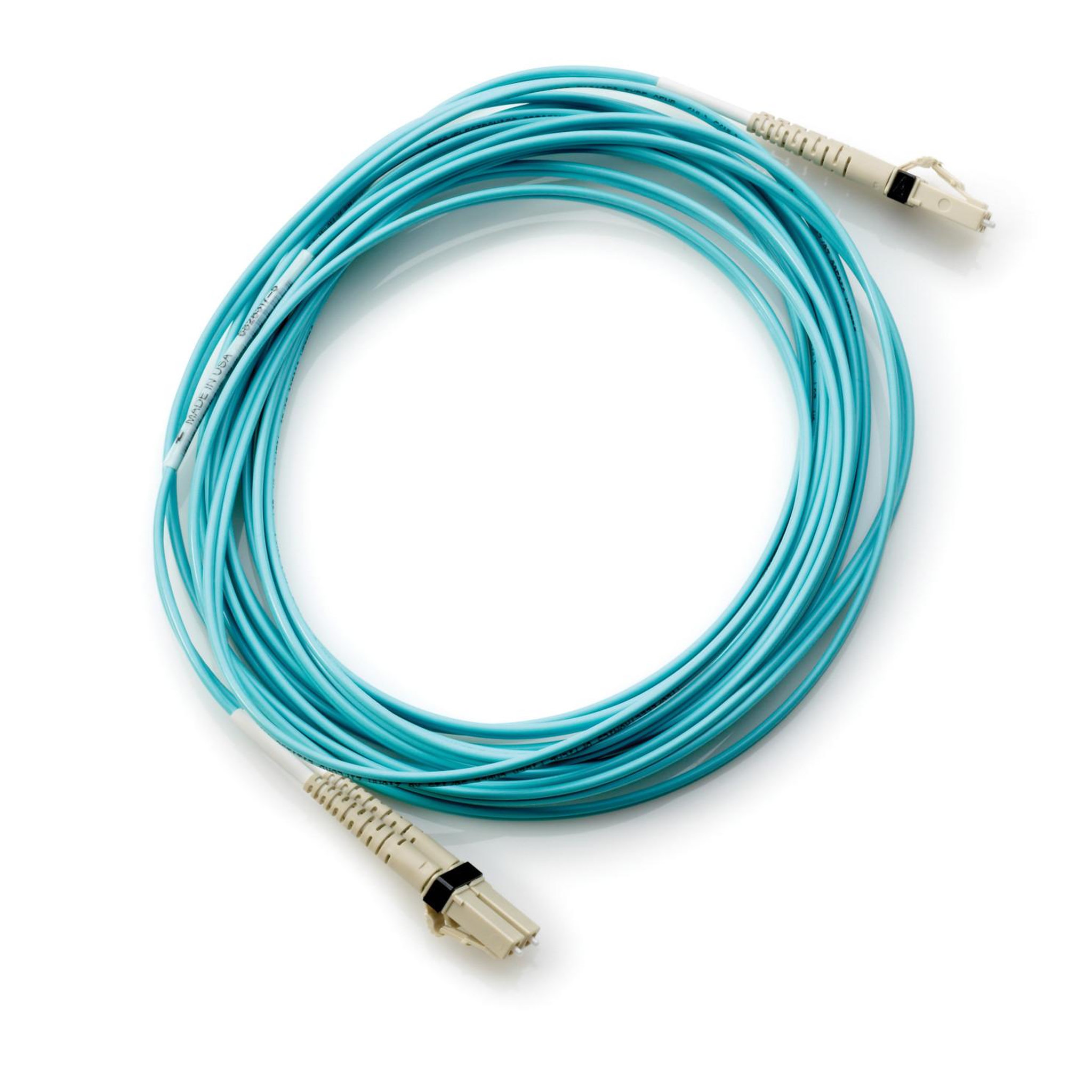 Voir la diapositive 2 : HPE HPE AJ833A câble InfiniBand et à fibres optiques 0,5 m LC Bleu