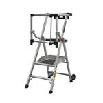 Centaure Plate-forme individuelle roulante 2 marches à hauteur fixe - sans stabilisateur - MASTERGUARD