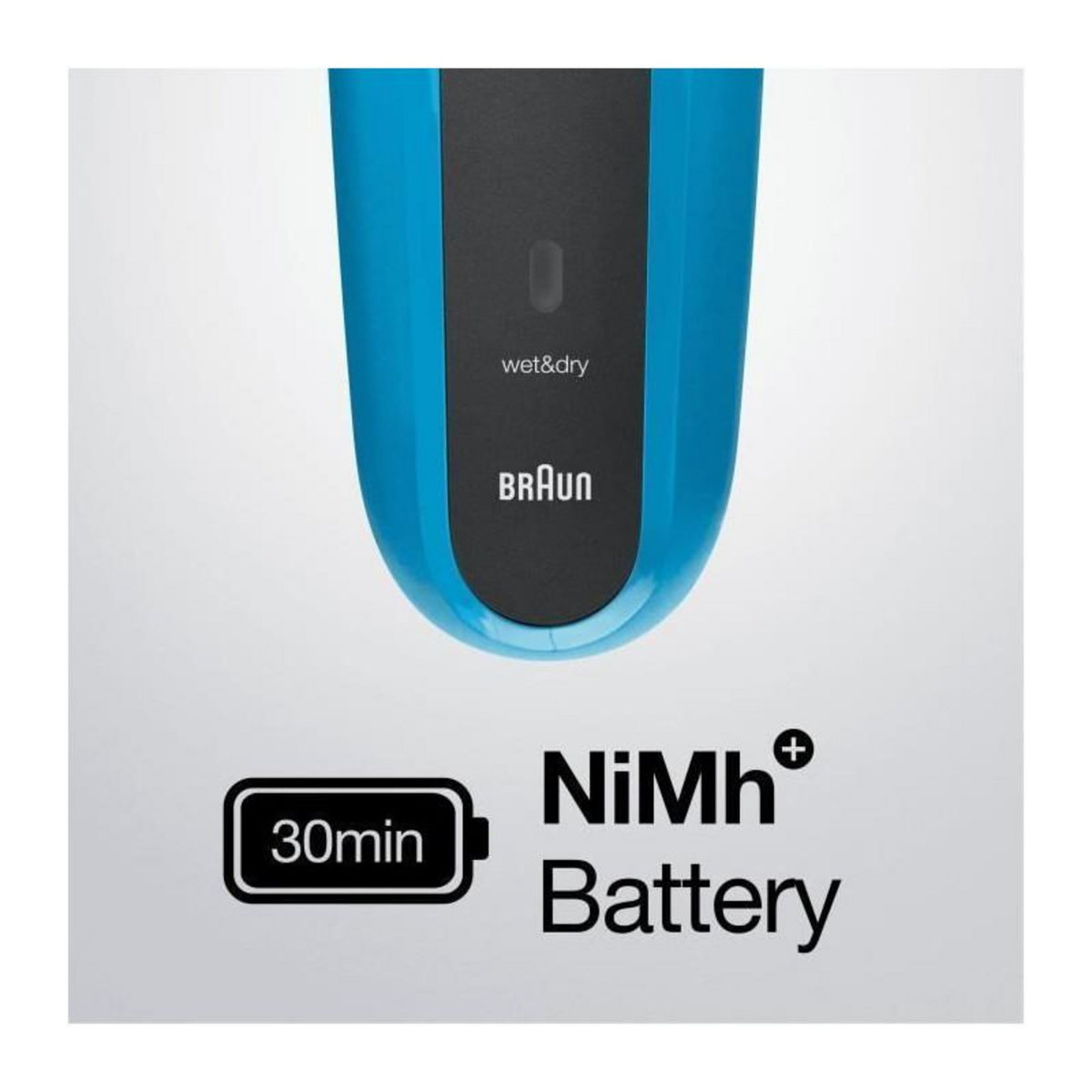 BRAUN Braun Series 3 310BT Rasoir Electrique Homme -  3 lames flexibles qui sadaptent aux contours de votre visage