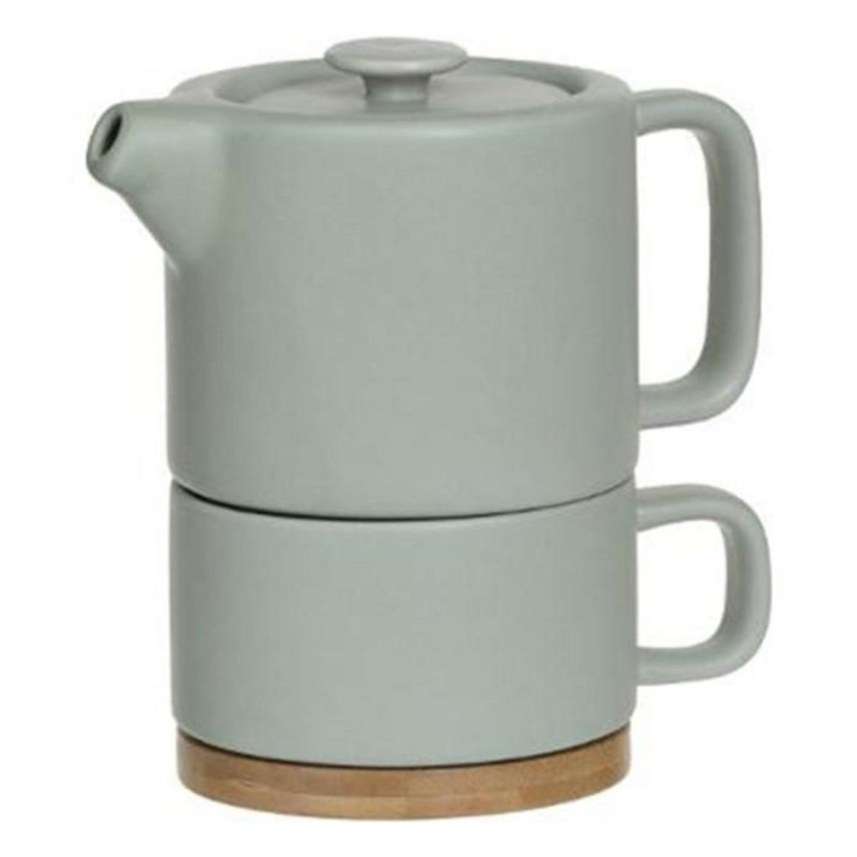 SECRET DE GOURMET Théière avec Tasse  Nature  40cl Menthe