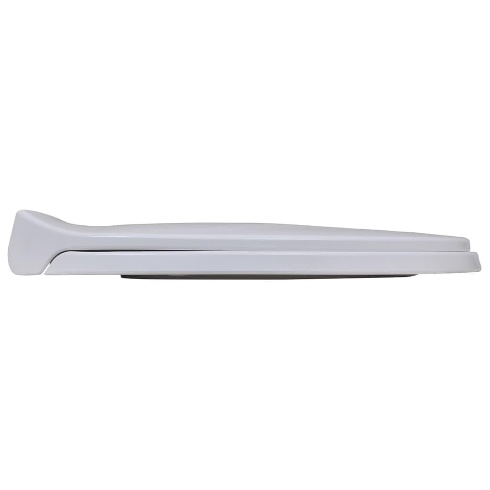 Voir la diapositive 3 : VIDAXL Abattant wc avec frein de chute 2 pcs plastique blanc