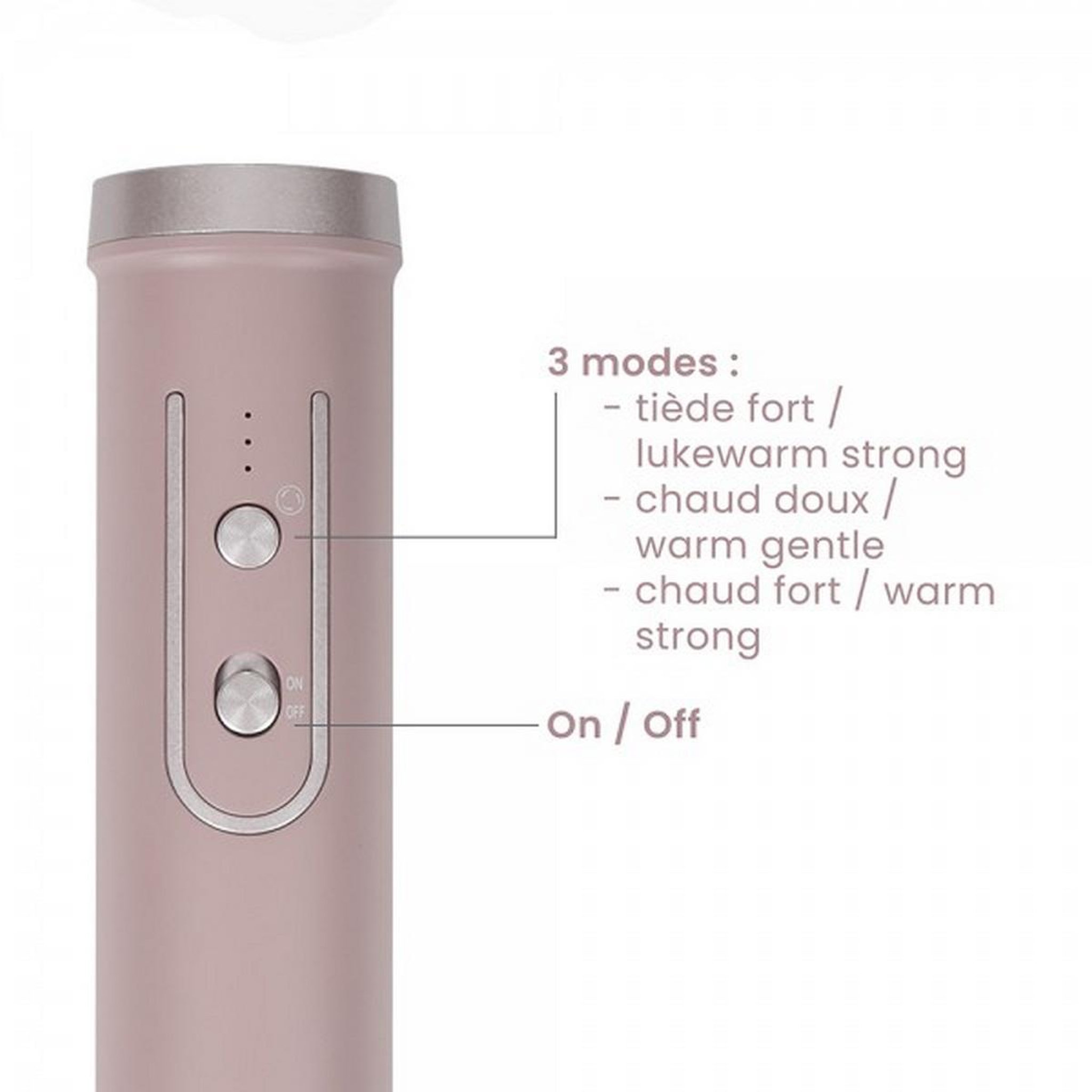 Voir la diapositive 4 : LIVOO Multistyler 4 en 1 1200w - DOS227P