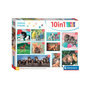 Voir la diapositive 1 : CLEMENTONI Clementoni Jigsaw Puzzle Super Color 10in1 Animal Friends 20283