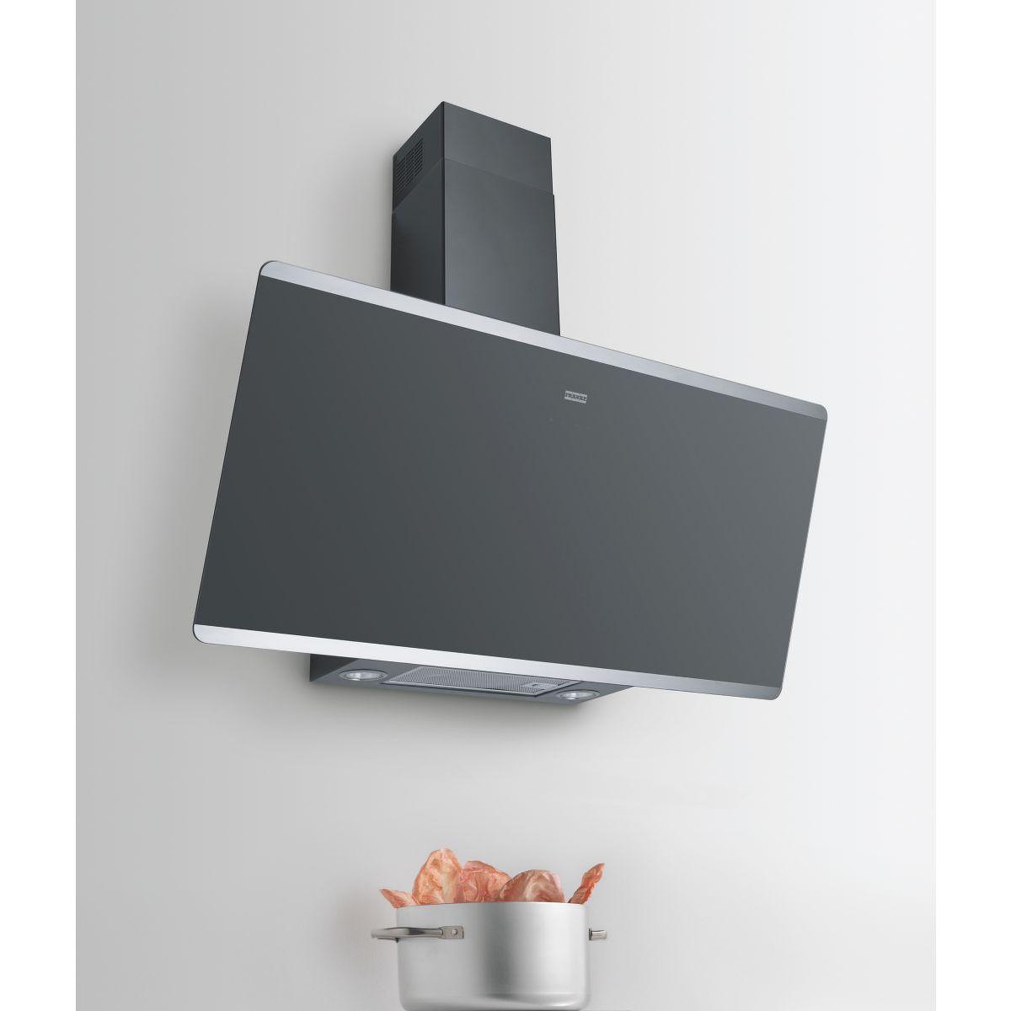 Voir la diapositive 2 : franke Hotte décorative murale inclinée evo plus fpj 925 vert. Vr/nr