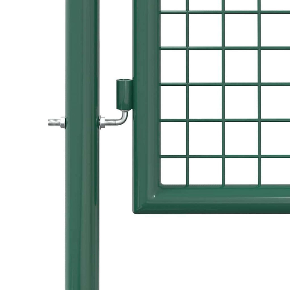 VIDAXL Portail de cloture acier 100x175 cm vert
