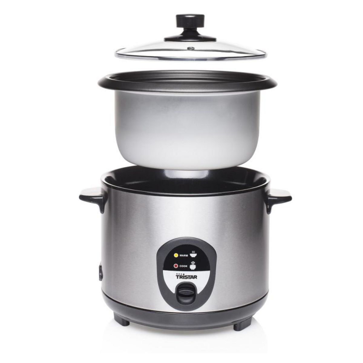 TRISTAR Cuiseur à riz 1.5l 500w inox - rk-6127