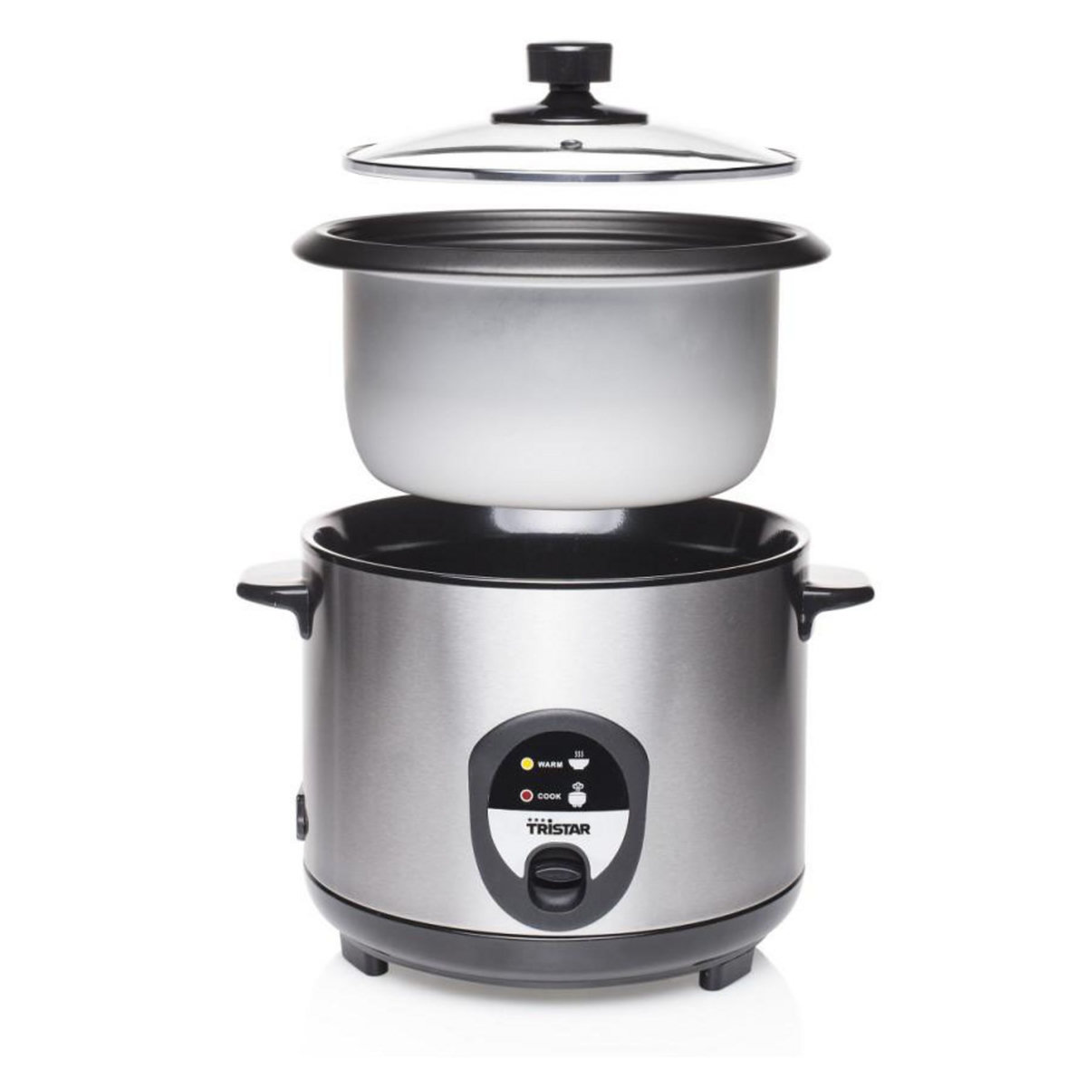 TRISTAR Cuiseur à riz 1.5l 500w inox - rk-6127