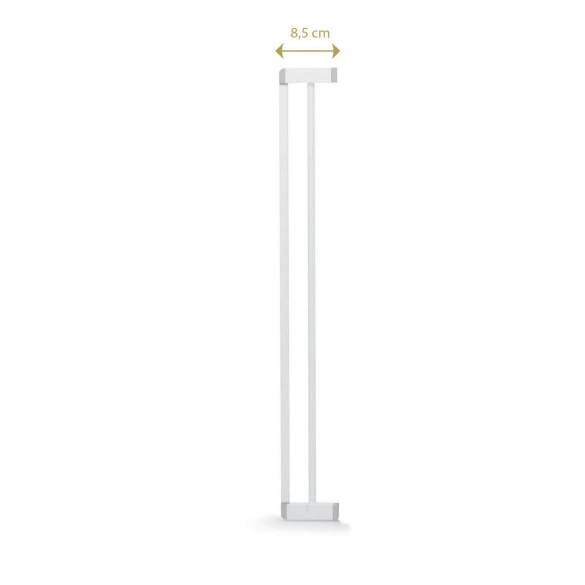 GEUTHER Extension Blanche pour Barrière de Porte 4712 - Ajustable de 8.5 à 51 cm