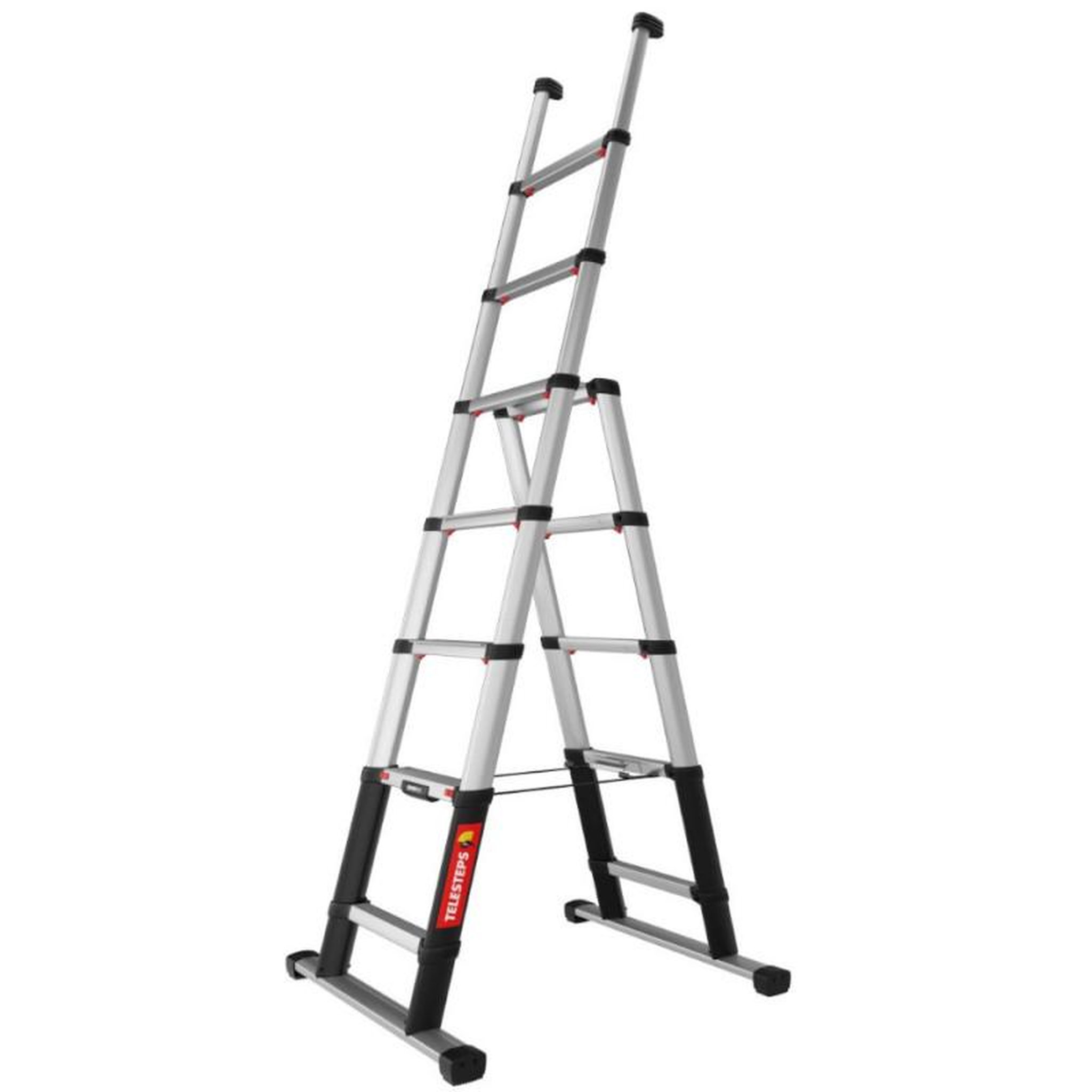 Voir la diapositive 3 : TELESTEPS Echelle télescopique COMBI LINE 2,3 m tubulaire TELESTEPS TEL 72423