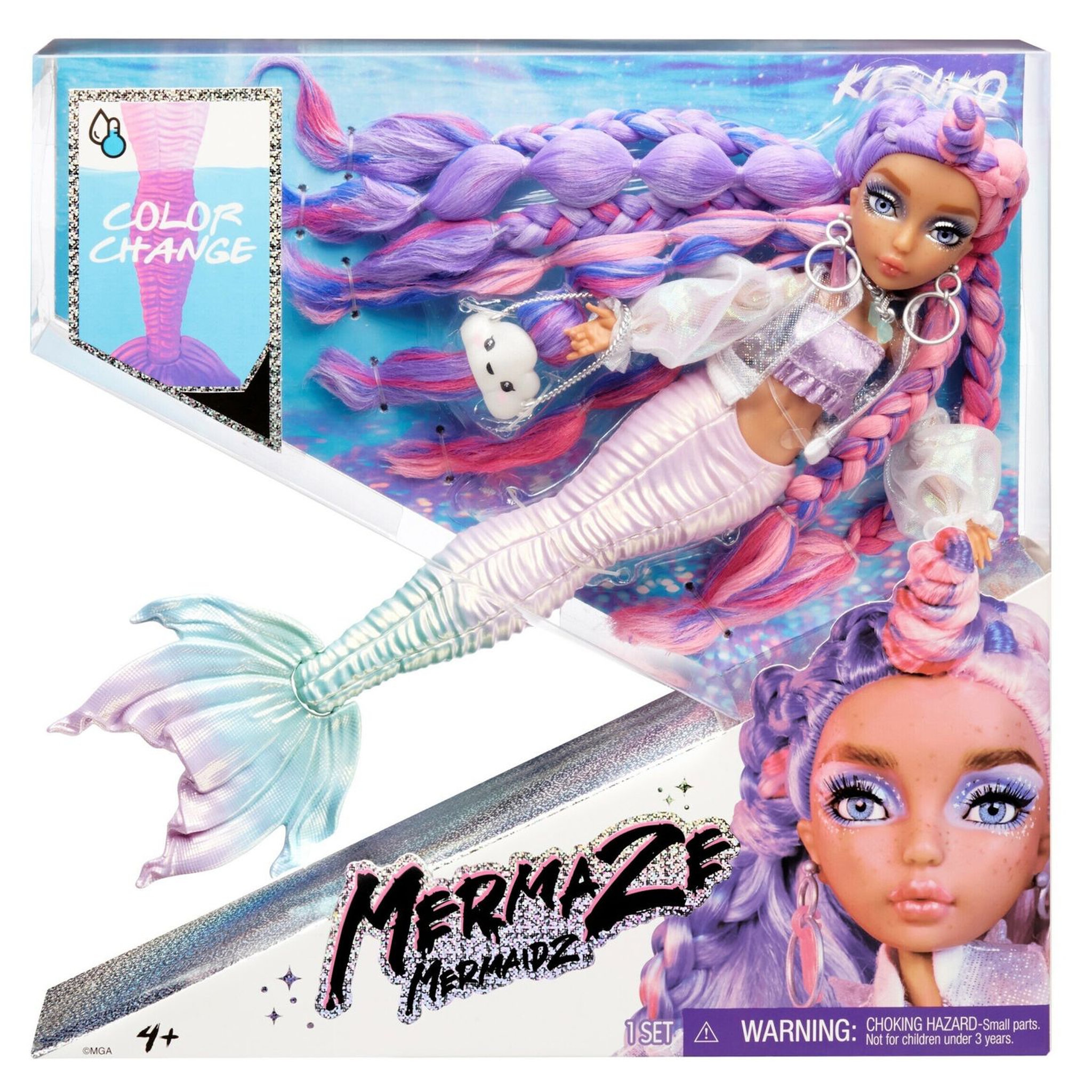 Voir la diapositive 1 : MGA Mermaze Mermaidz Core Fashion Doll S1 - Kishiko