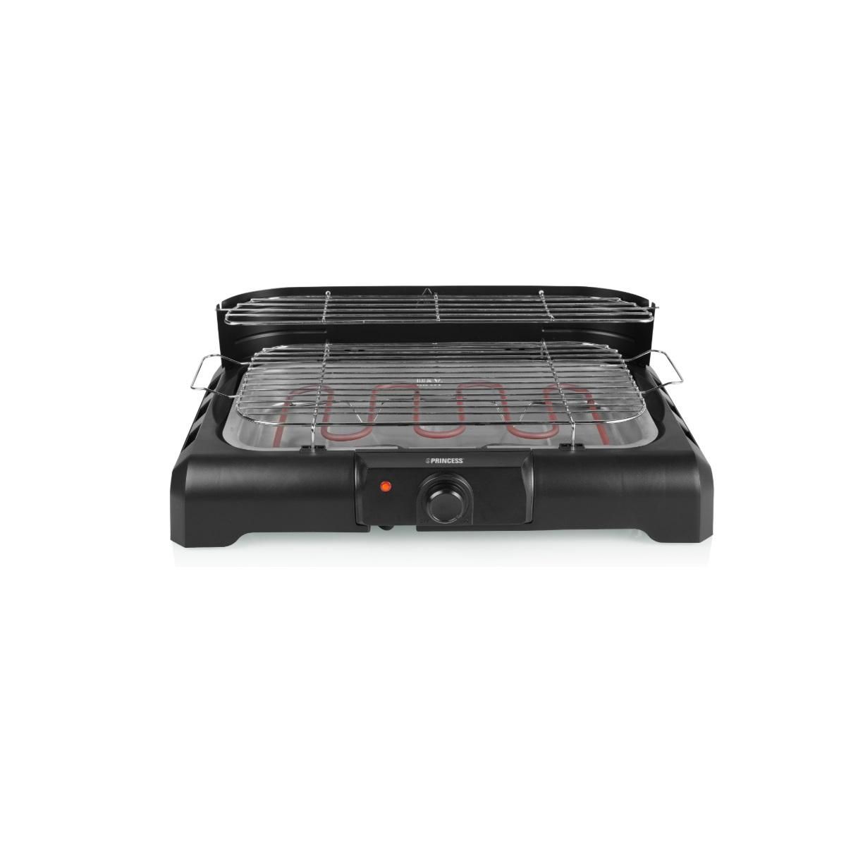 PRINCESS Barbecue électrique sur pieds 2200w noir - 01.112250.01.001