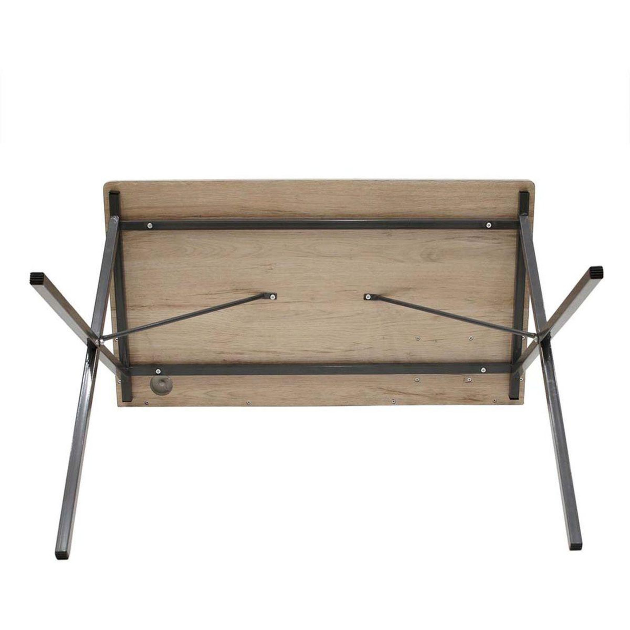 Voir la diapositive 4 : The Home Deco Factory Bureau design  brice  90cm noir