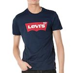 Levi's T Shirt  Homme  evi's Housemark. Coloris disponibles : Bleu