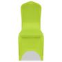 Voir la diapositive 3 : VIDAXL Housse de chaise extensible 6 pcs vert