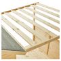 Voir la diapositive 4 : Soulet Cabane de jardin pour enfant - Bois - H1.62m - EUGENIE