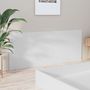 Voir la diapositive 4 : VIDAXL Tete de lit Blanc 200x1,5x80 cm Bois d'ingenierie