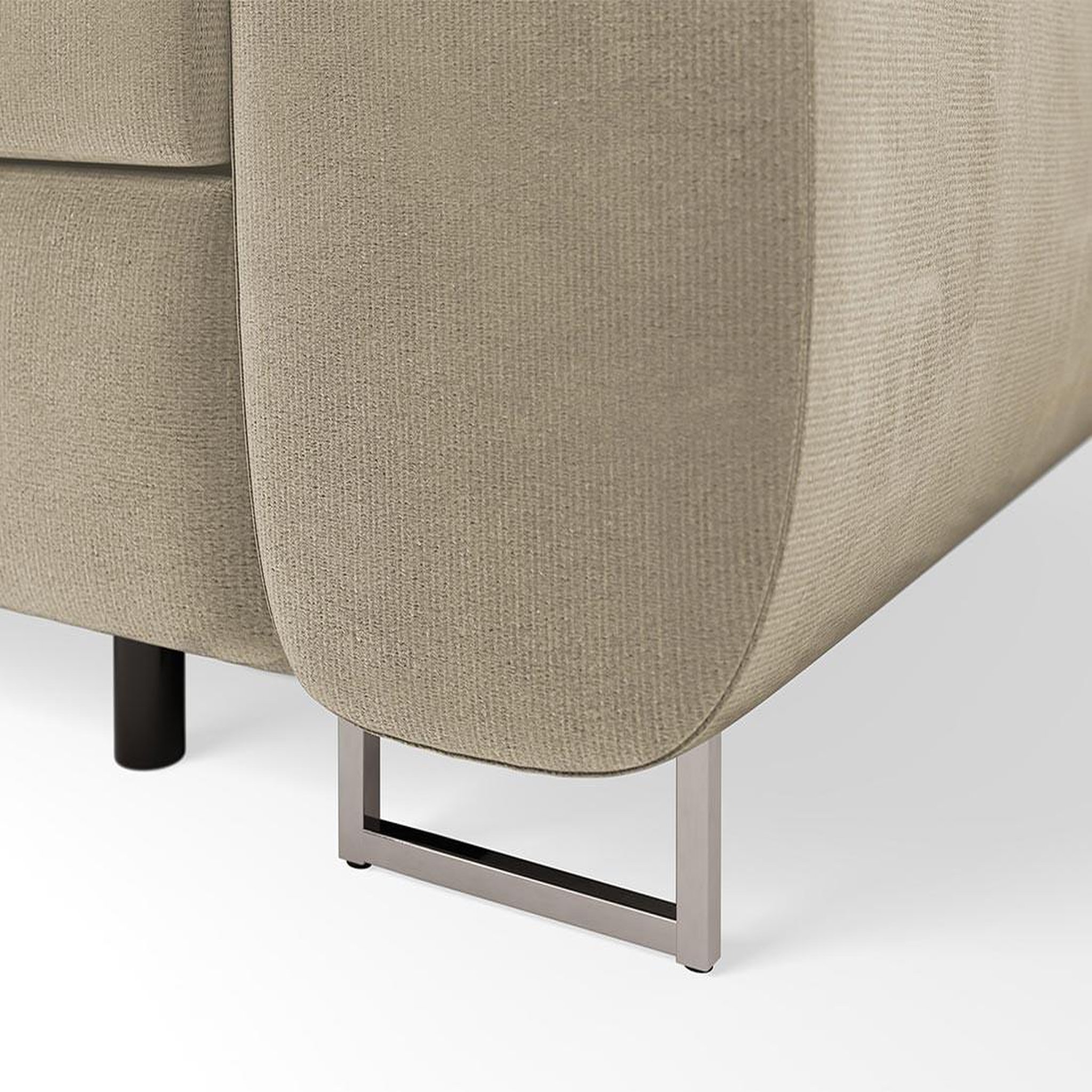 Voir la diapositive 6 : BEST MOBILIER Pablo - canapé droit 2 places avec têtières ajustables - en velours