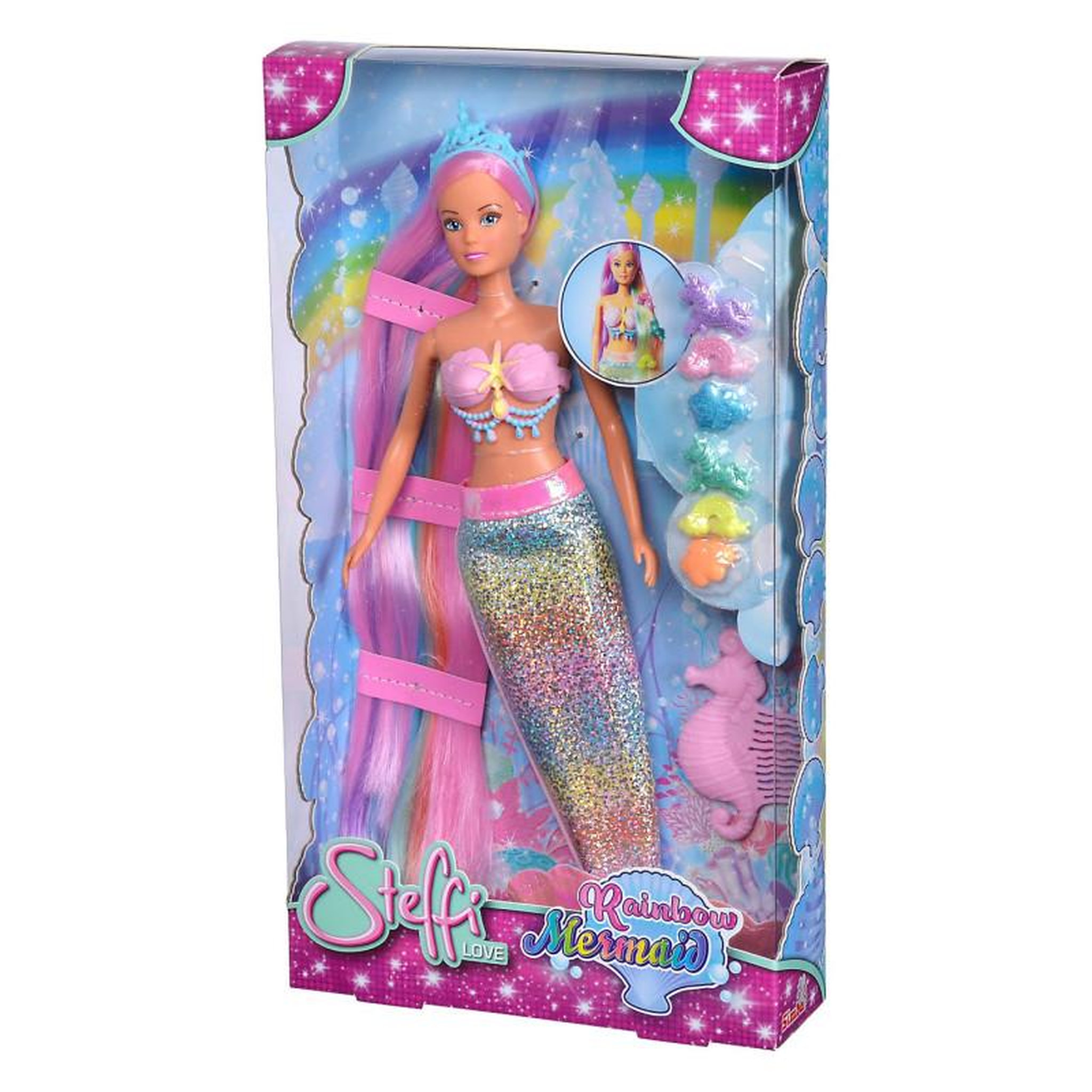 Voir la diapositive 2 : STEFFI LOVE Steffi Love Rainbow Mermaid 105733610