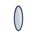 Paris Prix Miroir Mural Ovale  Oslo  150cm Bleu