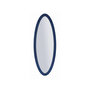 Voir la diapositive 1 : Paris Prix Miroir Mural Ovale  Oslo  150cm Bleu