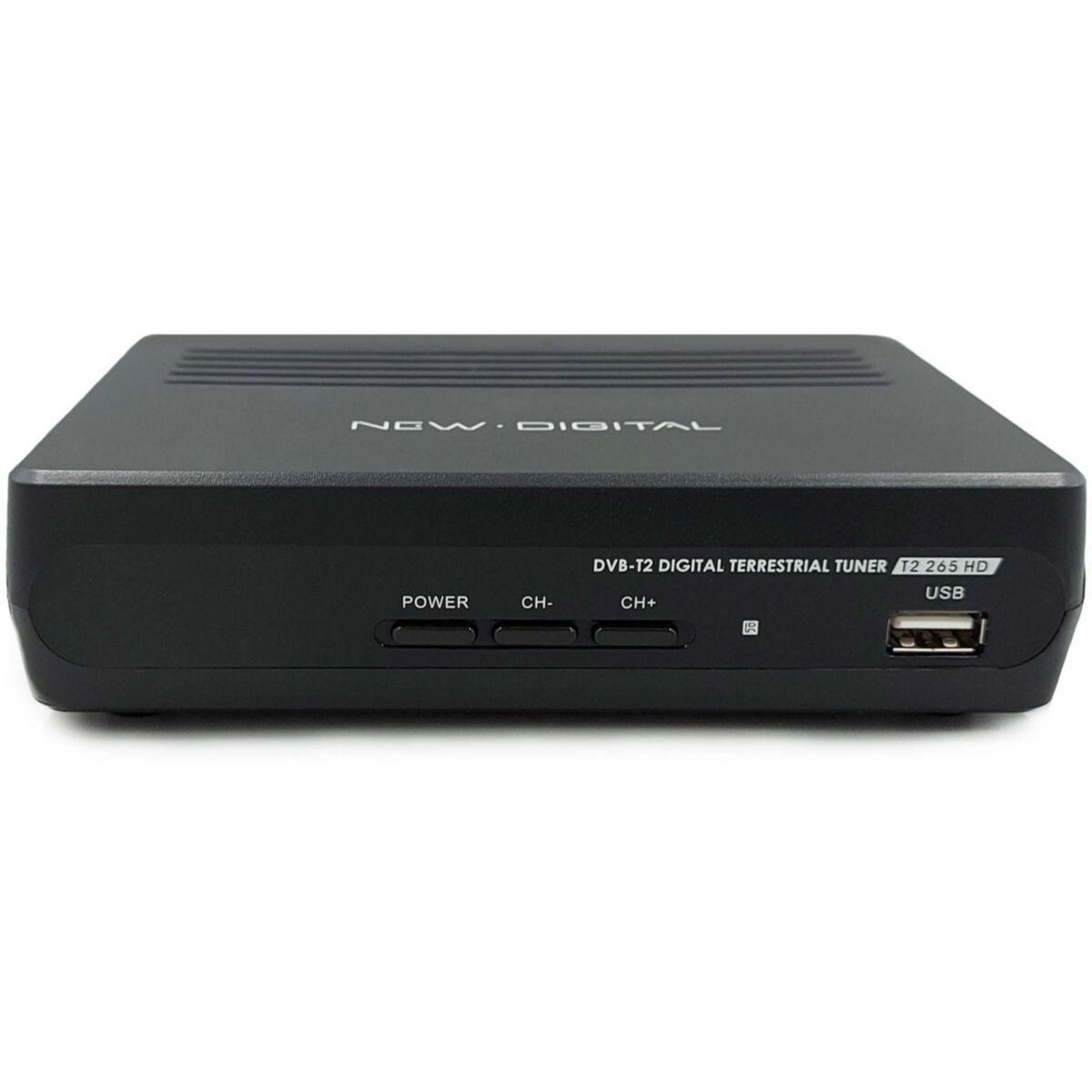 NEW DIGITAL Décodeur TNT DVB-T2 HEVC, T2 265