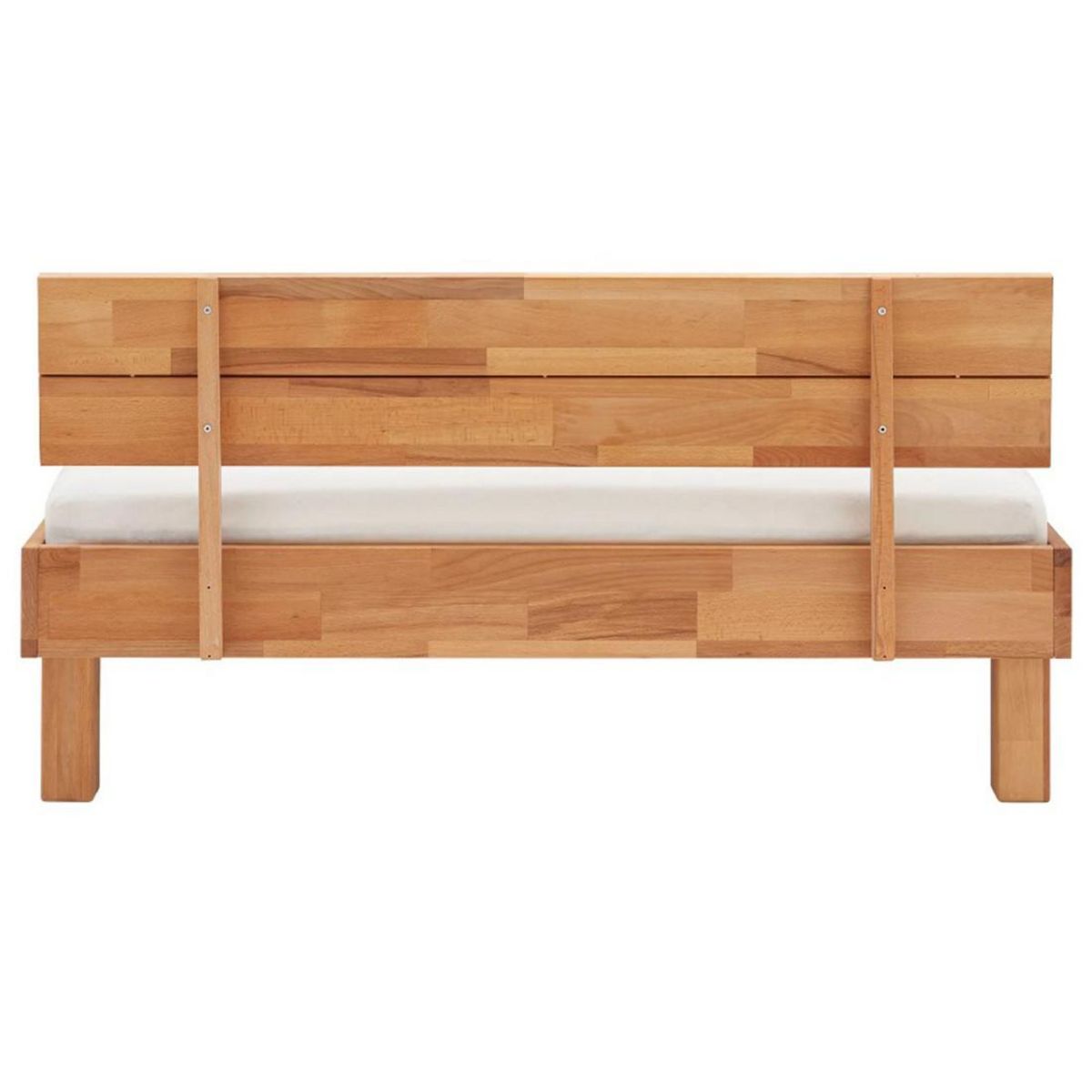 LISA DESIGN Bonnie - cadre de lit - 140x200 cm - chêne massif