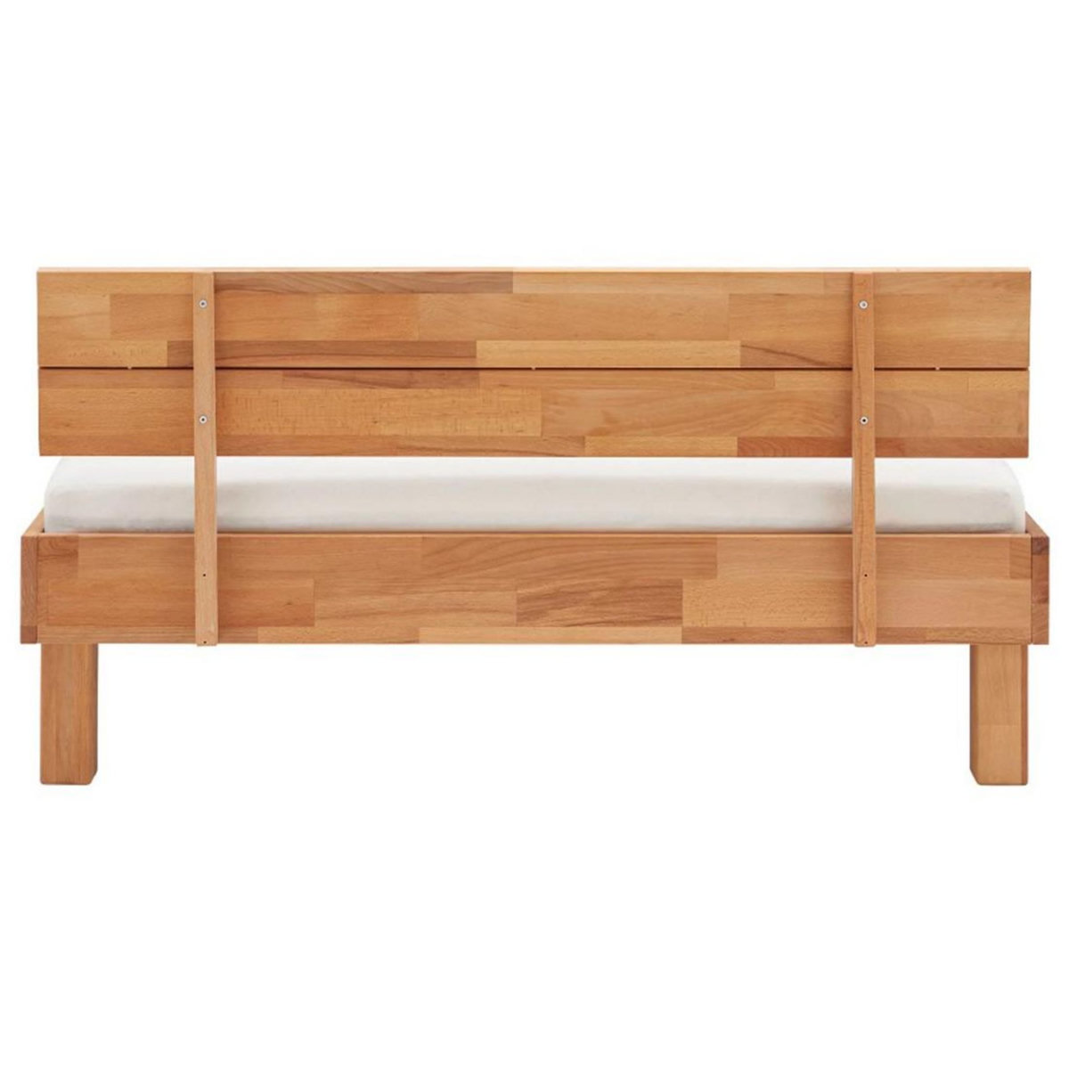 LISA DESIGN Bonnie - cadre de lit - 140x200 cm - chêne massif