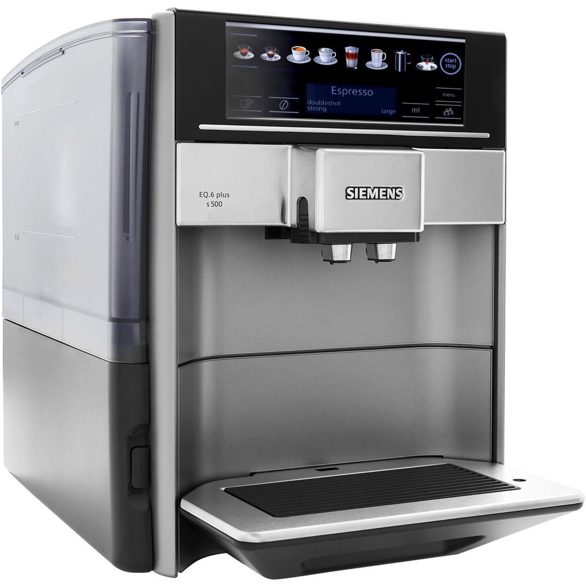 Voir la diapositive 3 : Siemens Expresso Broyeur TE655203RW