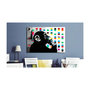 Voir la diapositive 2 : Paris Prix Tableau Imprimé  Banksy - the Thinker Monkey