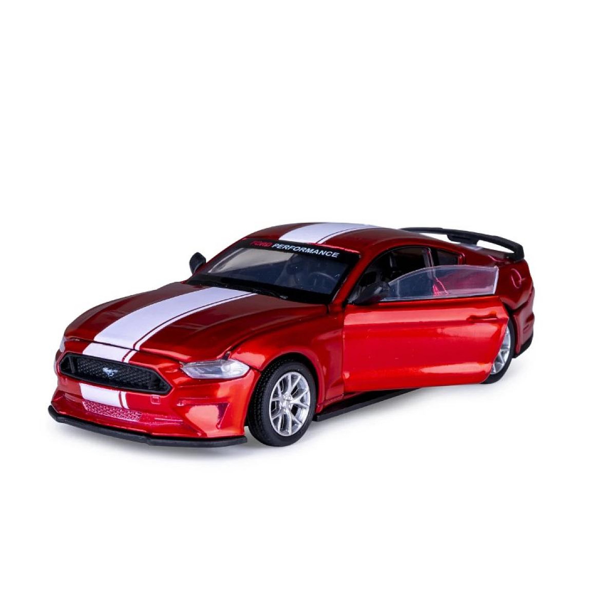 Jamara Ford Mustang GT miniature 1:42 rouge 2en1